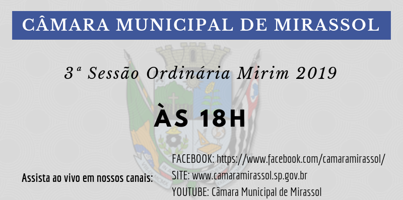 Requerimentos e indicações estão na pauta